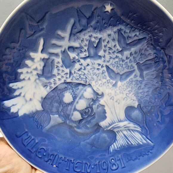 B &‎ G Copenhagen Christmas Peace Collectors Plate Jule-After-1981 - In Box - Picture 2 of 8